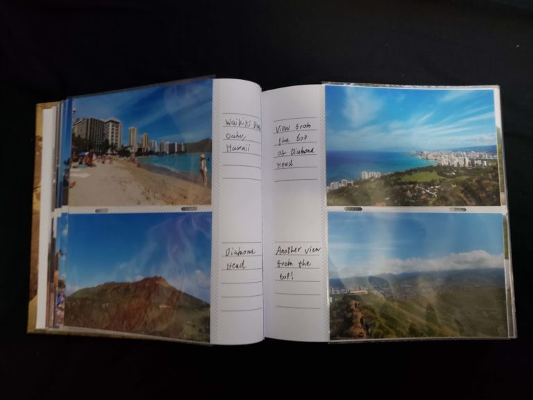 More pages from inside the photo album