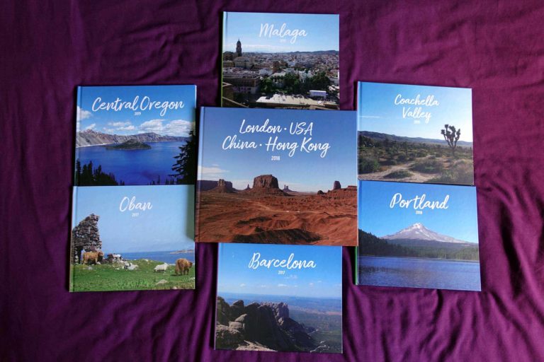 All my photo books front covers!