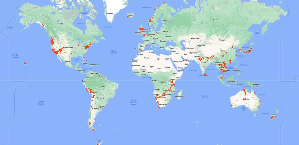 My Google Maps timeline summary!